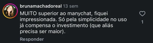 Depoimento de usuário do Breeze
